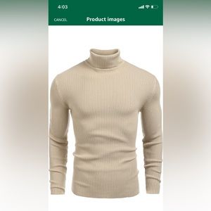Mens turtleneck